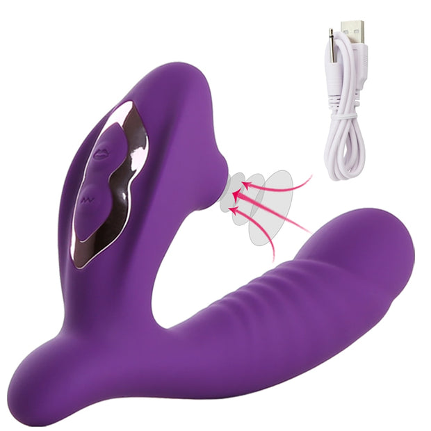 Sucker Clitoris Sucking Vibrator Dildo